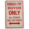 [Netherlands Parking Sign]
