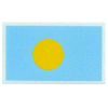 [Palau Flag Reflective Decal]