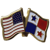 [U.S. & Panama Flag Pin]
