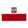 [Poland w/Eagle Flag Reflective Decal]
