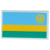 [Rwanda Flag Reflective Decal]