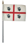 Sardinia Desk Flag