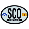 [Scotland - Lion Oval Reflective Decal]