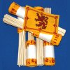 [Scotland - Lion No-Tip Economy Cotton flags]