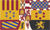 Spain 1761 Royal Banner Flag