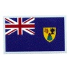 [Turks & Caicos Flag Reflective Decal]