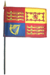 United Kingdom Royal Standard Desk Flag