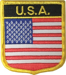 American Flag Shield Patch – The Maryland Store