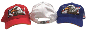[United States Flag Velcro Ballcap]
