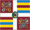 Pontifical Swiss Guard 2005 flag