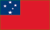 Western Samoa flag