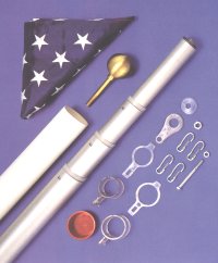 [Telescoping 20' Flagpole]