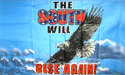 [Confederate South Will Rise Again Blue Flag]
