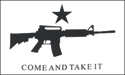 [AR-15 Come And Take It Flag]