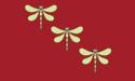 [Hell-Gate Dragonflies Flag]