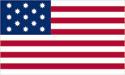 13 star Alliance U.S. flag