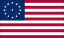 13 star Cowpens U.S. flag
