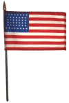 U.S. 44 Star Desk Flag