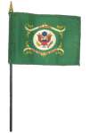 Army Retired Desk Flag