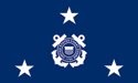 [Coast Guard 4 Star Admiral Flag]