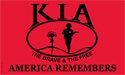 [Killed In Action (KIA) flag]