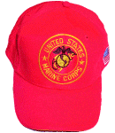 [Marine Corps Economy Velcro Strap Ball Cap]