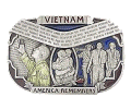 [Vietnam Wall Belt Buckle]