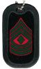 [Marine Corps E-8 Dog Tag]
