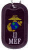 [Marine Corps 2nd Expeditionary Forces Dog Tag]