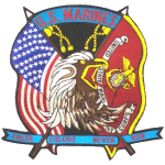 U.S. and Marine Corps Flags Patch
