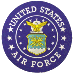 Air Force Round Patch