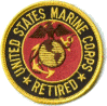 [Marine Corps Retired Patch]