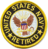 [Navy Retired Patch]