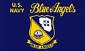 [Navy Blue Angels Nylon Flag]