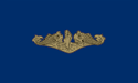 [Submarine Dolphins Gold Flag]