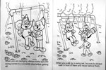 sample page view of coloring book