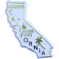 California State Shape Magnet