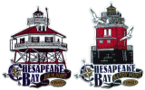 Chesapeake Bay Lighthouse Magnets