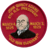 John Quincy Adams patch