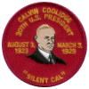 Calvin Coolidge patch
