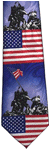 USA Iwo Jima Neck Tie