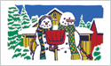 [American Snowmen Flag]