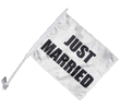 Just Married Car Flag