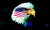 Patriotic Eagle Flag