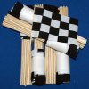 [Racing Checkered No-Tip Economy Cotton flags]