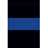 [Thin Blue Line Garden Banner]