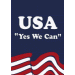 [USA Yes We Can Garden Flag]
