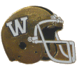 Winnipeg Blue Bombers CFL Logo Pin