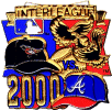 [Braves vs. Orioles 2000 Interleague Pin]