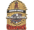[2002 World Series Champs Trophy Angels Pin]